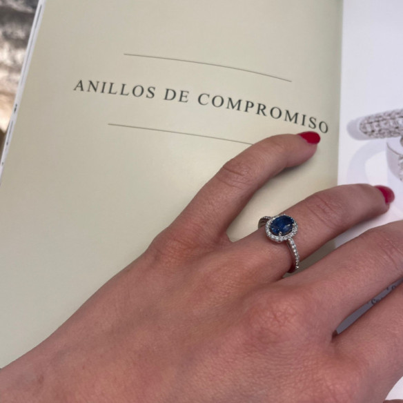 Sapphire ring Orla LIA 0.98 - Rings