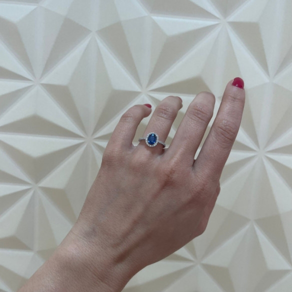Sapphire ring Orla LIA 0.98 - Rings