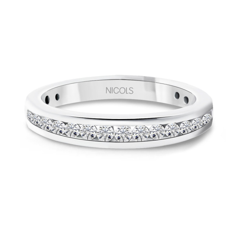 Chloe Diamond Ring 0.35 White Gold - Brilliant Cut Wedding Ring