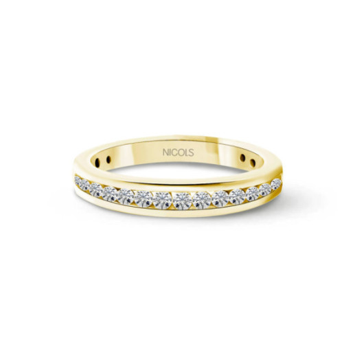 Anillo Diamantes Chloe 0,35 Oro Amarillo - Génial