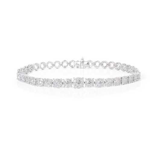 Bracciale Wedding Band Riviere Roseton - Bracciali diamantati 2