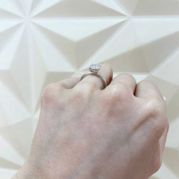 Gardenia Diamond Ring 0.48 - Génial