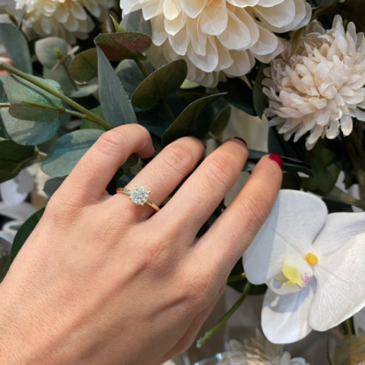 Anillo Diamantes Gardenia 0.48 - Brillante 2