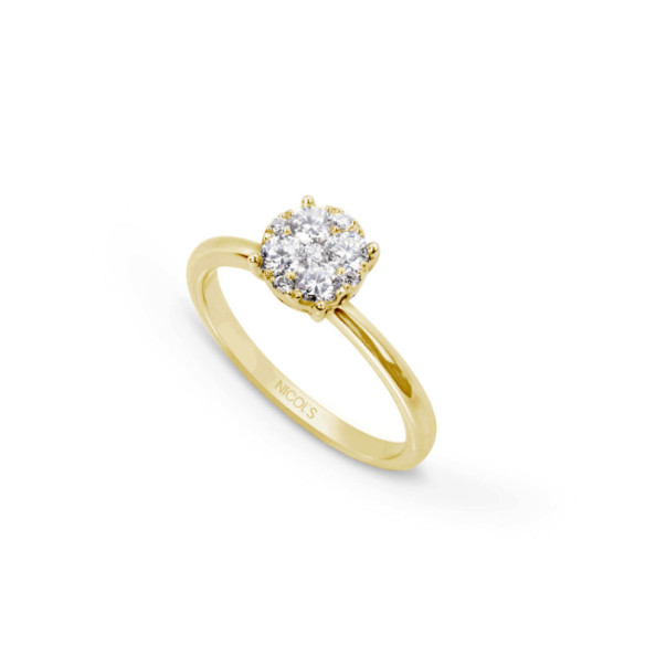 Gardening 0.52 Diamantring - Brillant