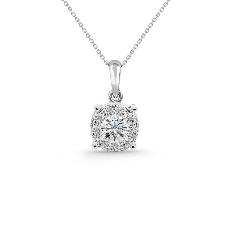 Colgante Diamantes Rosetón Spot - Pendentifs de diamant