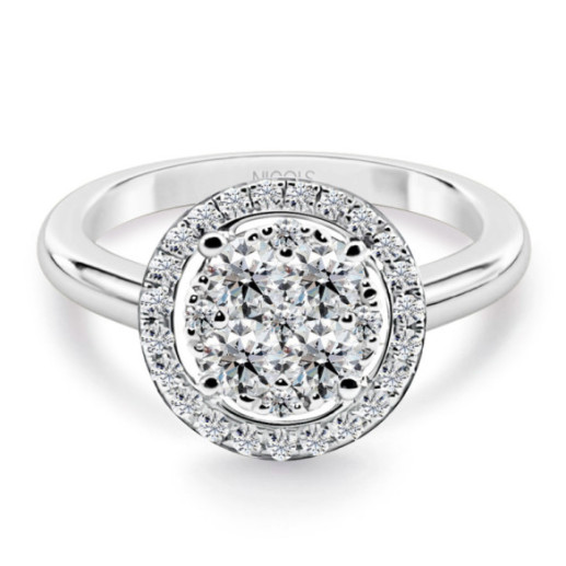 Anillo Diamantes Gardenia 0.65 - Génial