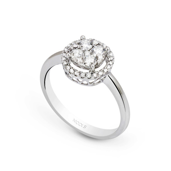 GARDENIA Diamond Ring 0.65 - Brilliant Cut