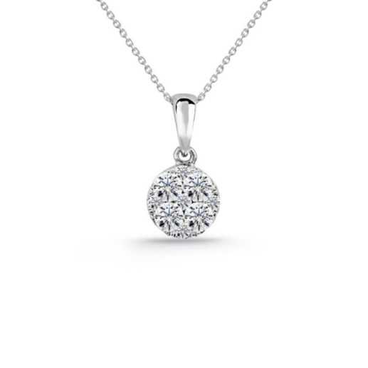 Colgante Diamantes Gardenia 0.48 - Colgantes de Diamantes