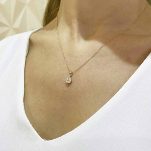 Gardenia Diamant Anhänger 0.48 - Diamantanhänger 2