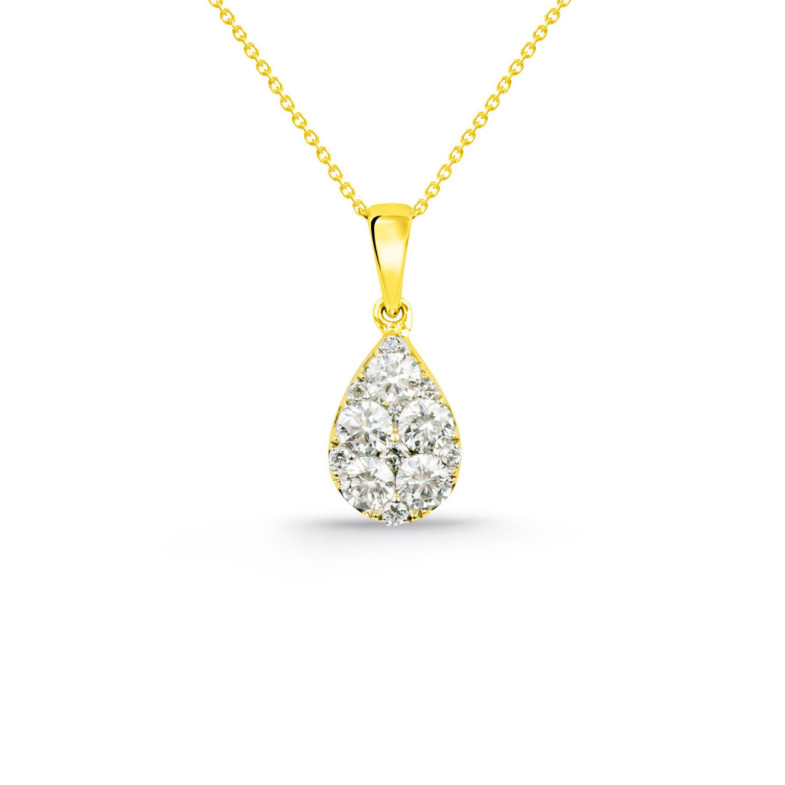 Colgante Diamantes Drop - Colgantes de Diamantes