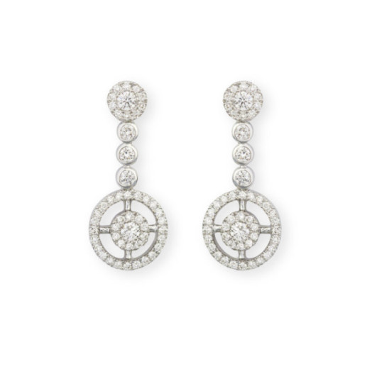 Pendientes Diamantes Chic - Pendientes de Novia
