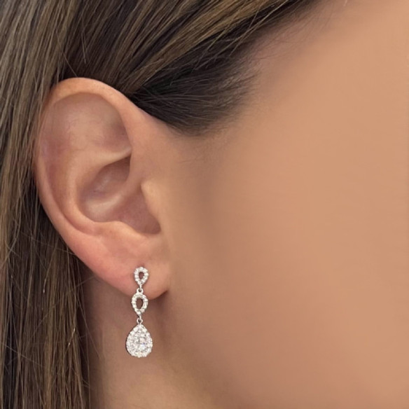 Pendientes Diamantes Chic - Boucles d'oreilles mariées