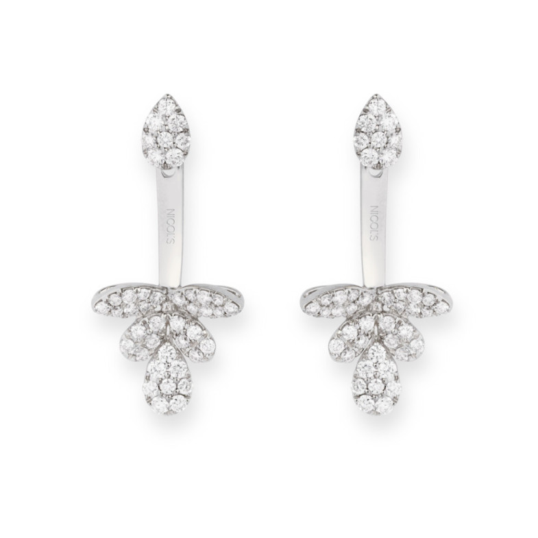 Pendientes Diamantes Ear Jackets - cortos