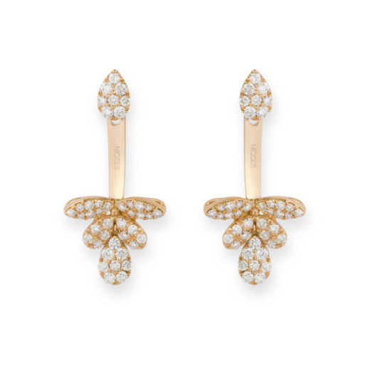 Pendientes Diamantes Ear Jackets - cortos