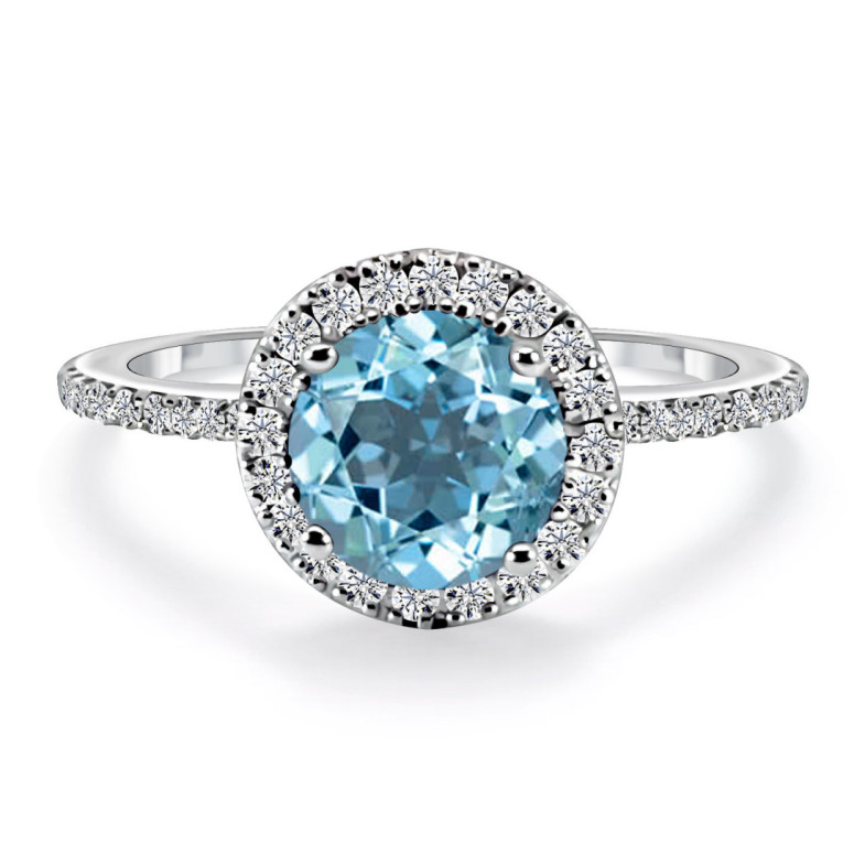 Anillo Diamantes Colorfull - diseños vintage