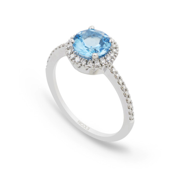 Anillo Diamantes Colorfull - diseños vintage