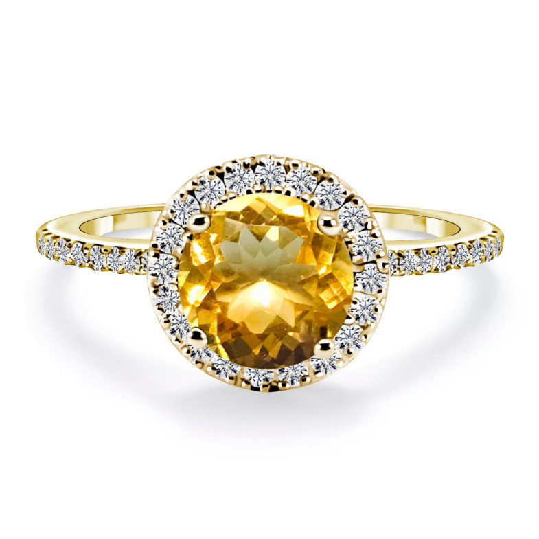 Anillo Diamantes Colorfull - diseños vintage