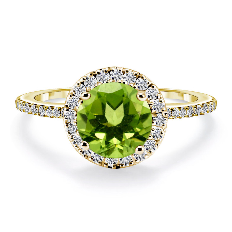 Anello di diamante Colorfull - disegni vintage