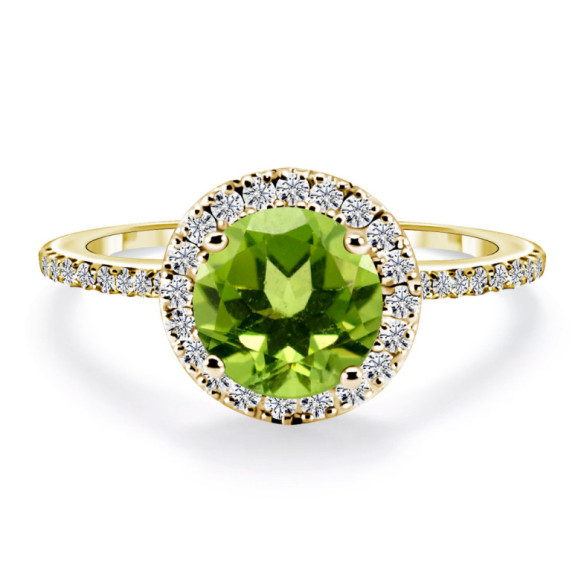 Anello di diamante Colorfull - disegni vintage
