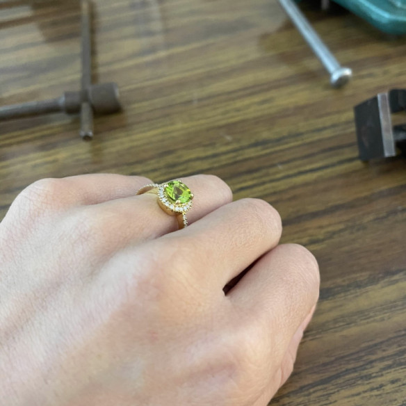 Anillo Diamantes Colorfull - designs vintage