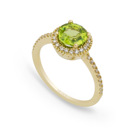 Anillo Diamantes Colorfull - diseños vintage
