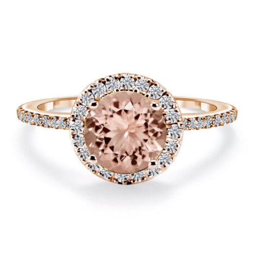 Anillo Morganita Diamantes Colorfull - diseños vintage