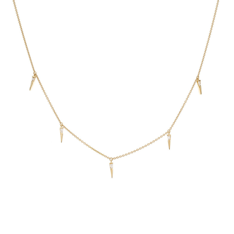 Collar Oro Pinchos Celebrity 108 - Colliers diamant