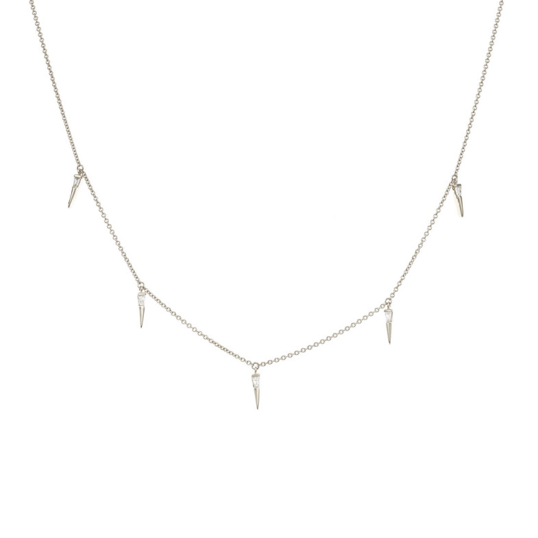 Collar Oro Pinchos Celebrity 108 - Collares de Diamantes
