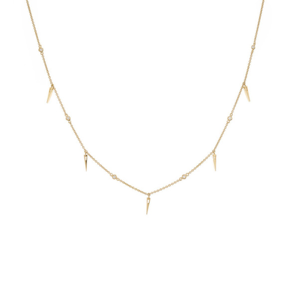 Collar Oro Pinchos Celebrity 108 - Colliers diamant