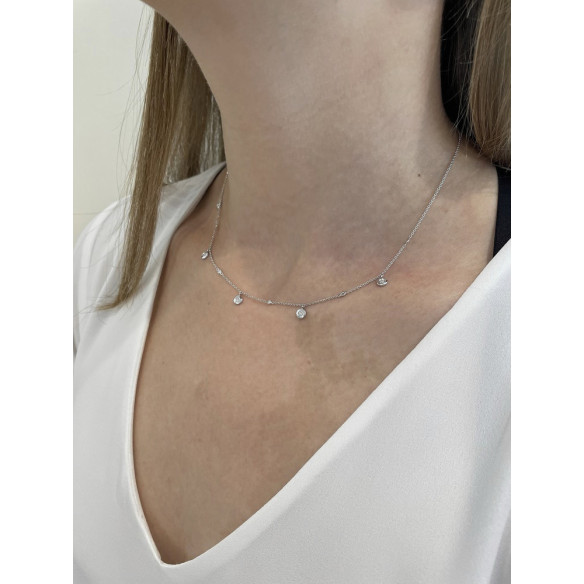 Collar Oro Chatones Celebrity - COLLARES