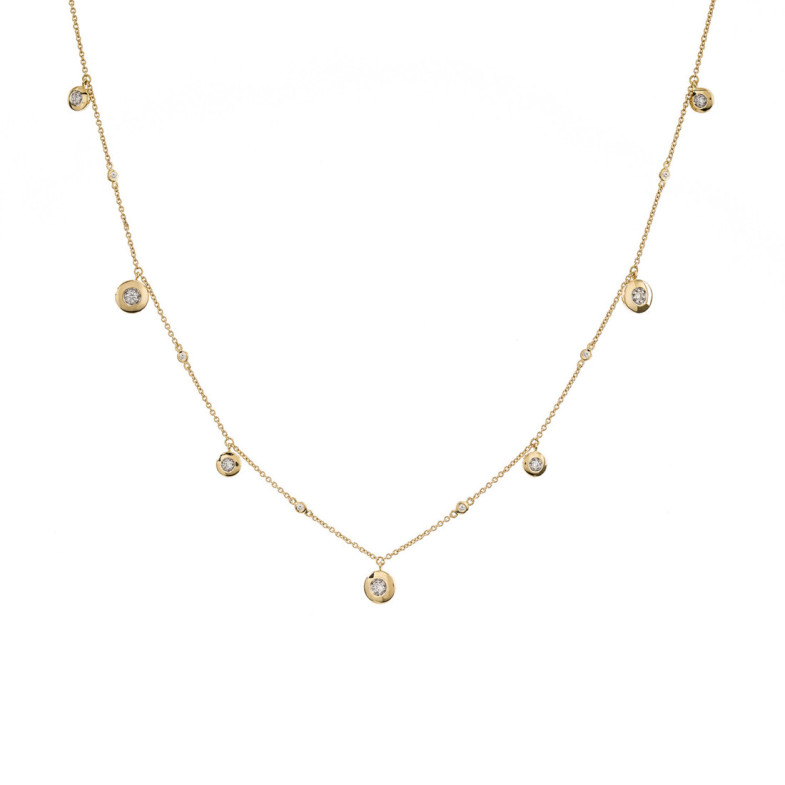 Collar Oro Chaton Celebrity 108 - Colliers diamant