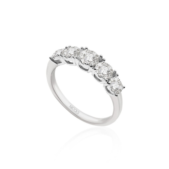 Anello Eloise Roseton 0,55 - ANELLI