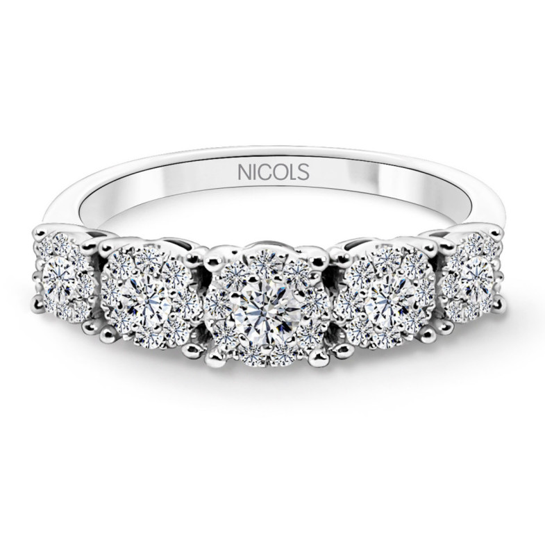 ELOISE ring ROSETON 0.70 - Brilliant Cut