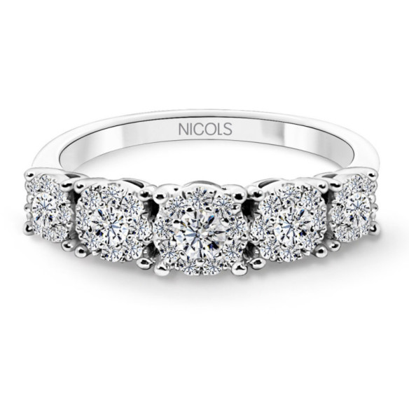 ELOISE ring ROSETON 0.70 - Brilliant Cut