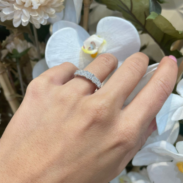 ELOISE ring ROSETON 0.70 - Brilliant Cut