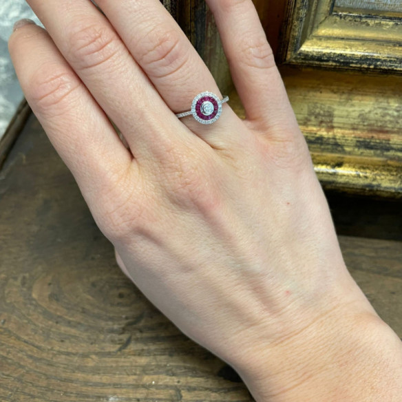 Anillo Ojo De Perdiz Rubi - ANILLOS