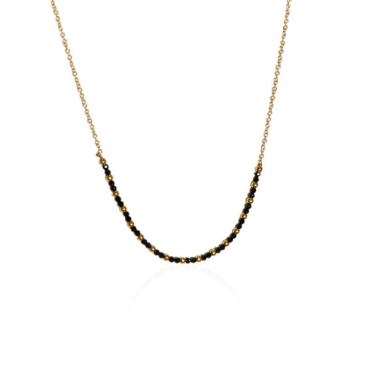 Collar Oro Dark Moon - Colliers d'autres pierres colorées