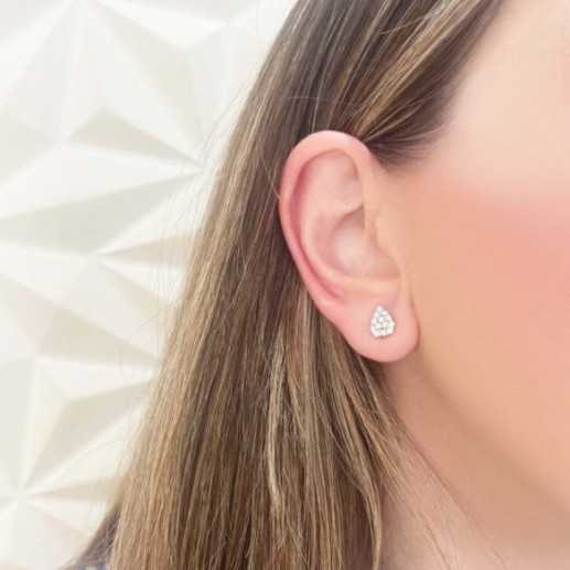 Pendientes Dormilonas Perilla - Pendientes de Novia 2