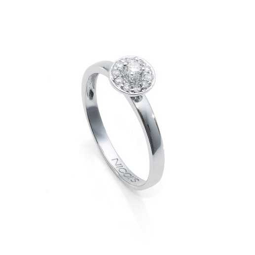 Diamond Ring DIAMOND CLASSIC - White Gold Engagement Rings Solitaire