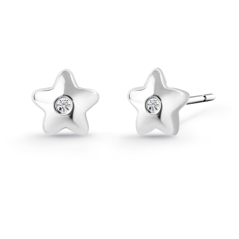 Orecchini con diamanti Star Sleeper - Orecchini per bambini