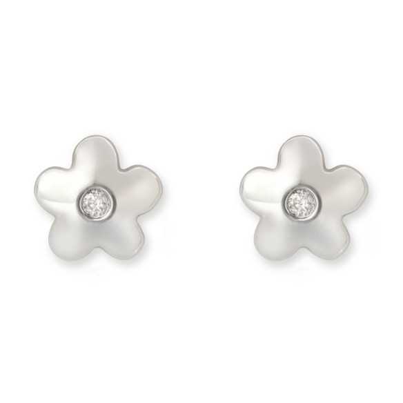 Orecchini Diamanti Fiori - Orecchini per bambini