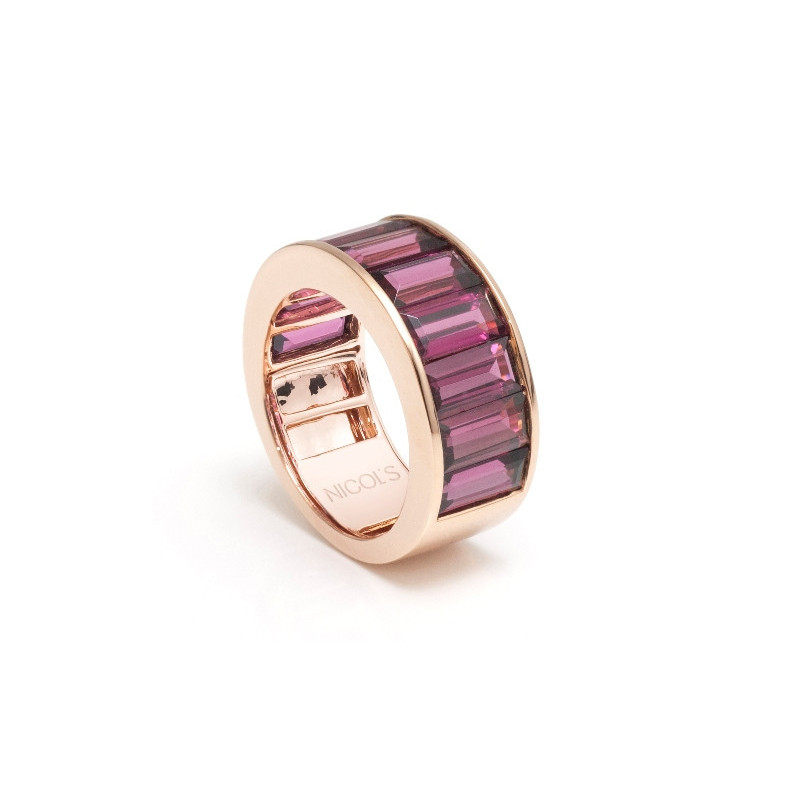 Ring Rodolita Fluor - Ringe aus Roségold