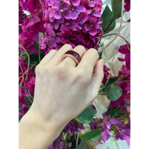 Ring Rodolita Fluor - Ringe aus Roségold