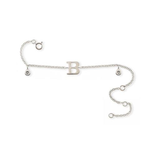 Bracciale originale Letra B Mini Dettagli - Bracciali diamantati