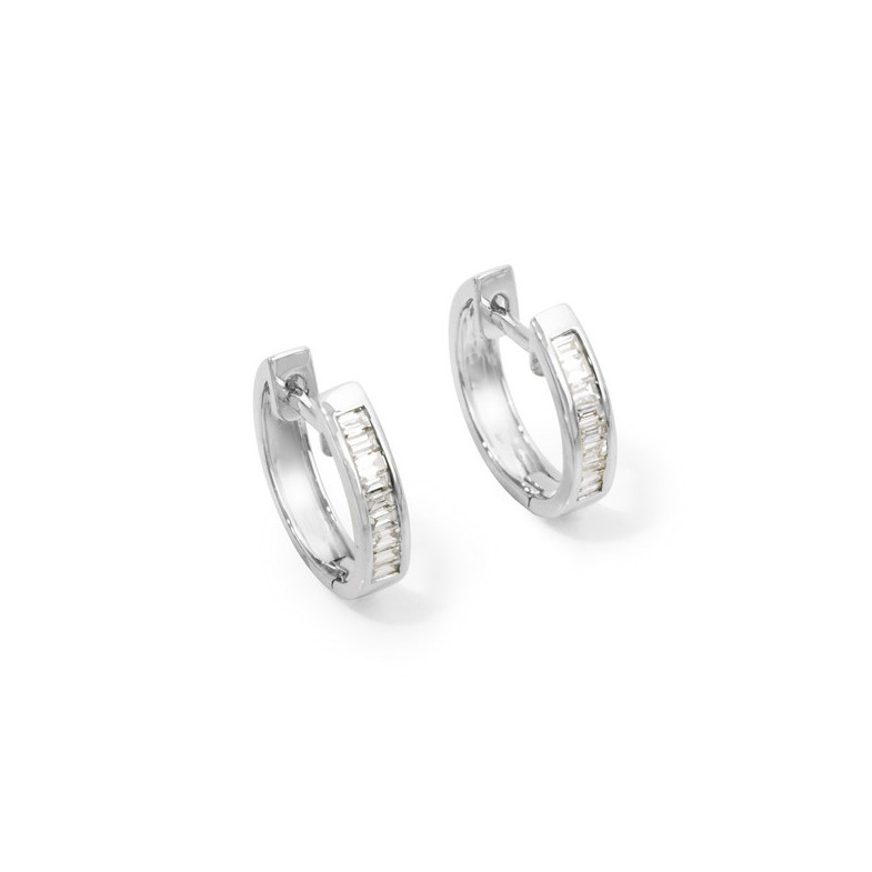 Pendientes Diamantes Criolla Baguette - Pendientes de Novia
