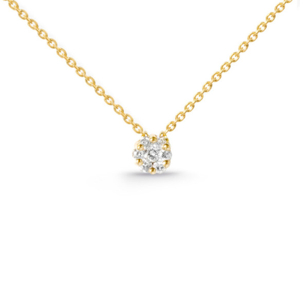Diamond Necklace OHMYGLAM DOT - Diamond Necklaces