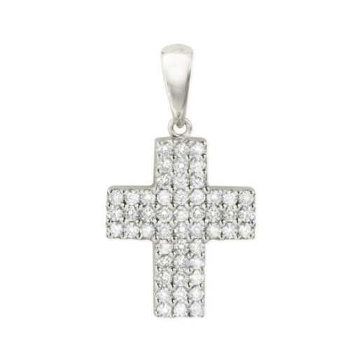 Cruz Diamantes Triple Catholic Sign - Cruces de Diamantes