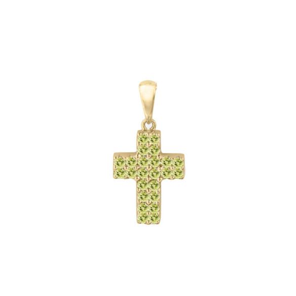Cross Peridotos Dual Catholic Segno - Attraversa