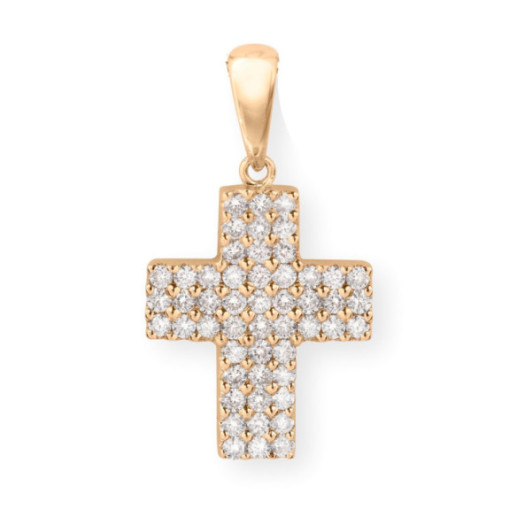 Cruz Diamantes Triple Catholic Sign - Cruces de Diamantes