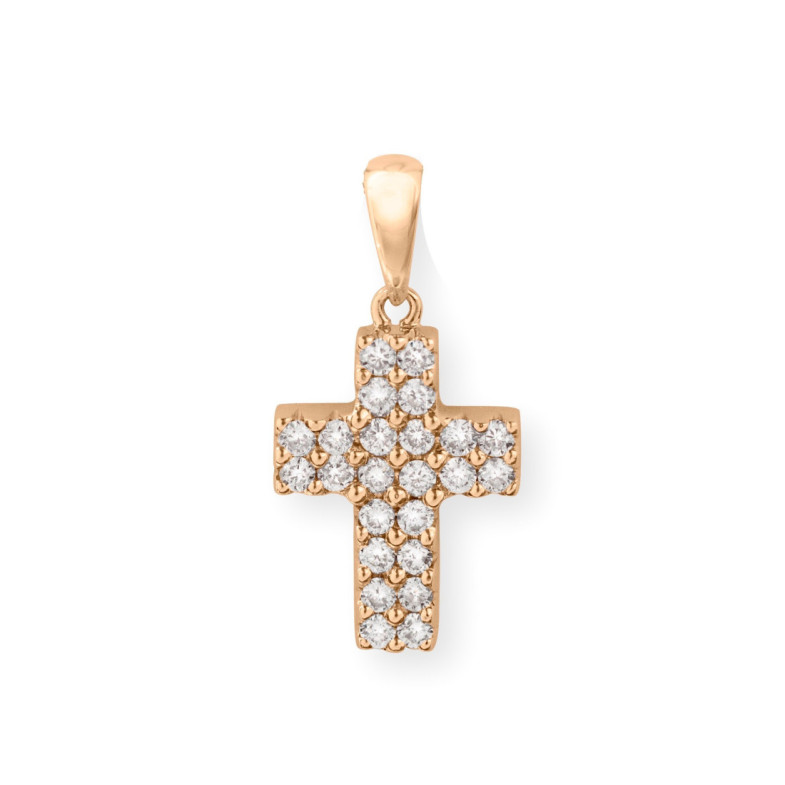 Cruz Diamantes Doble Catholic Sign - Cruces de Diamantes